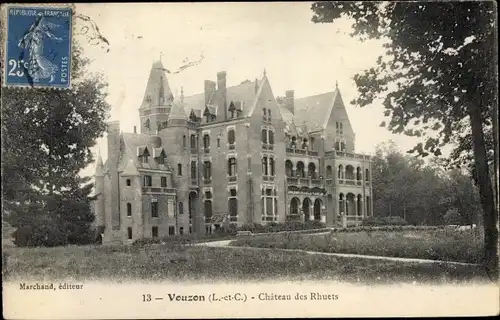 Ak Vouzon Loir et Cher, Château des Rhuets
