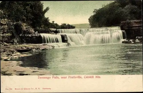 Ak Prattsville Catskill Mountains New York USA, Devasego Falls