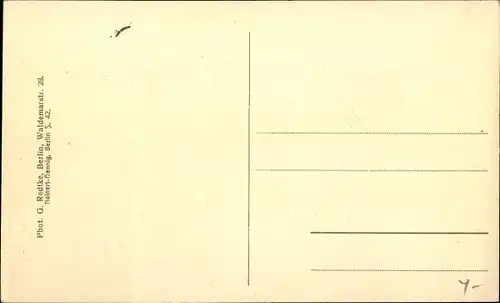 Ak Möhre Westflandern, Gehöft am Yserkanal, Kriegszerstörungen, I. WK