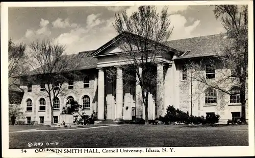 Ak Ithaca New York USA, Goldwin Smith Hall, Cornell University