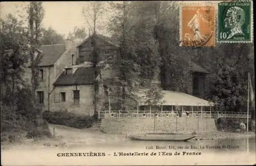 Ak Chennevieres Val de Marne, L'Hostellerie de l'Ecu de France