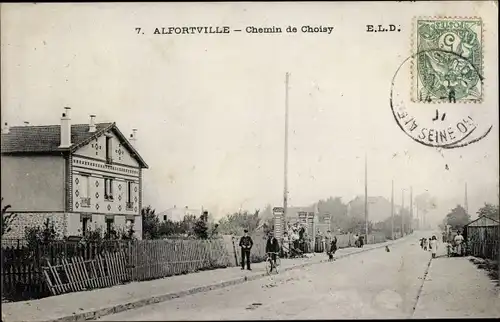 Ak Alfortville Val de Marne, Chemin de Choisy