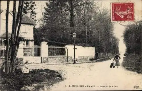 Ak Limeil Brevannes Val de Marne, Avenue de Cenac