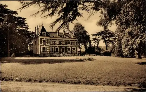 Ak Vievy le Rayé Loir et Cher, Château du Plessis Saint Martin