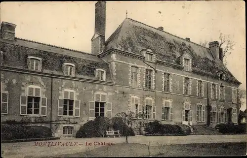 Ak Montlivault Loir et Cher, Le Château