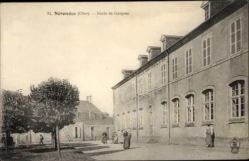 Ak Nérondes Cher, École de Garcons