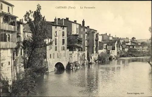 Ak Castres Tarn, La Portanelle