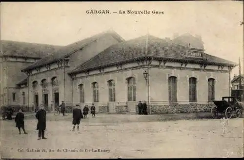 Ak Gargan Seine Saint Denis, La Nouvelle Gare, exterieur