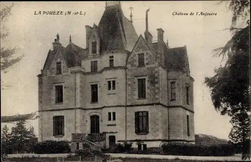 Ak La Poueze Maine et Loire, Chateau de l'Anjouere
