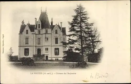 Ak La Poueze Maine et Loire, Chateau de l'Anjouere