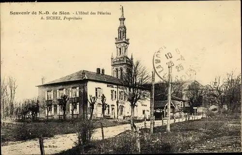 Ak Sion Lothringen Meurthe et Moselle, L'Hotel des Pelerins