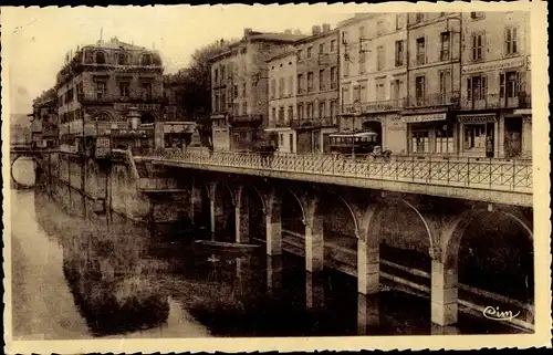 Ak Castres Tarn, Quai Tourccaudière