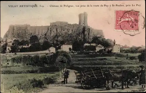 Ak Le Puy Haute Loire, Château de Polignac