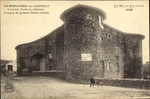 Ak Le Monastier sur Gazeille Haute Loire, L'ancien Château