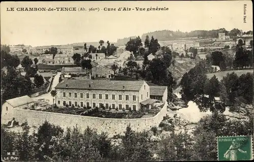Ak Le Chambon de Tence Haute Loire, Vue générale