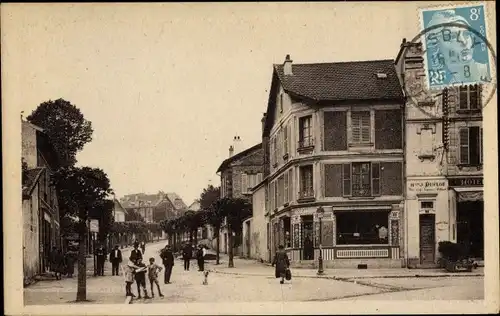 Ak Esbly Seine et Marne, Avenue de la République