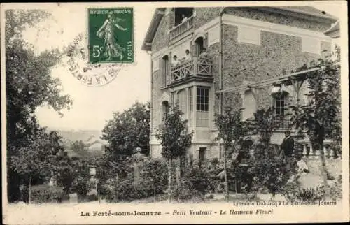 Ak La Ferté sous Jouarre Seine et Marne, Petit Veuteuil, le Hameau Fleuri