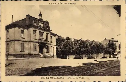 Ak La Mulatière Rhône, L'Hotel de Ville