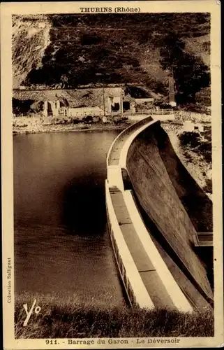 Ak Thurins Rhône, Barrage du Garon, Le Déversoir