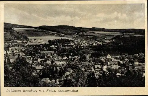 Ak Rotenburg an der Fulda, Gesamtansicht
