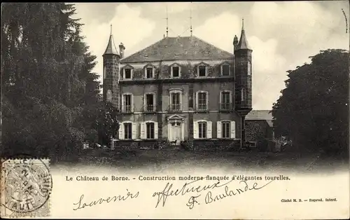 Ak Borne Haute Loire, Le Château