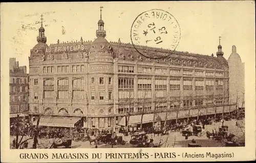 Ak Paris IV., Grands Magasins du Printemps