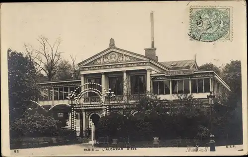 Ak Paris VI., L'Alcazar d'Ete