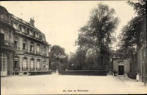 Ak Paris VIII., 28 Rue de Monceau