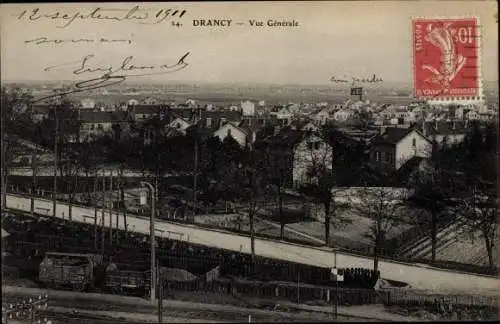 Ak Drancy Seine Saint Denis, Vue générale