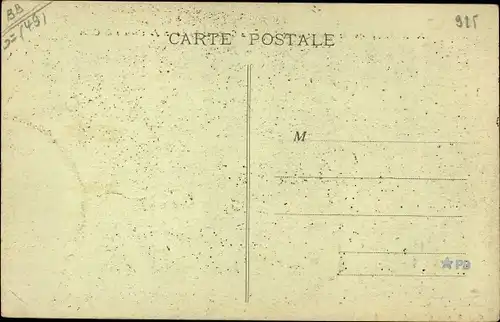 Ak Montreuil Maine et Loire, La Grotte et les Lacets du Chemin de Croix