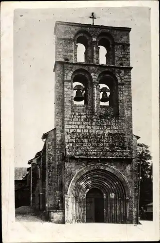 Ak Solignac le Vigen Haute Vienne, Église du Vigen, style roman XIe siècle