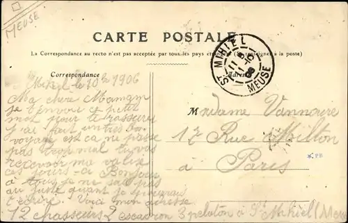 Ak Saint Mihiel Lothringen Meuse, Gendarmerie, Maison d'arret