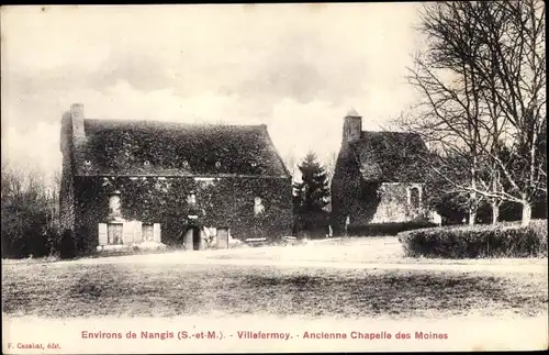 Ak Villefermoy Seine et Marne, Ancienne Chapelle des Moines