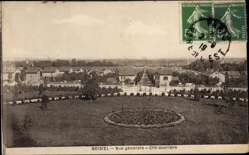 Ak Noisiel Seine et Marne, Vue générale