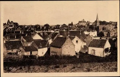 Ak Charolles Saône et Loire, Vue générale