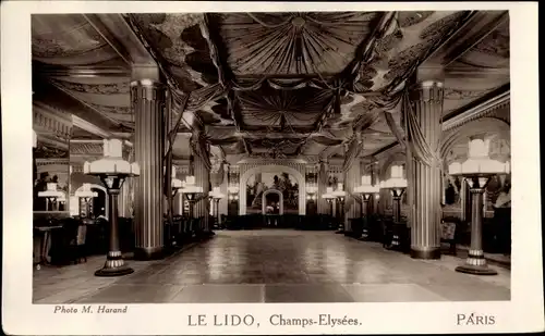 Ak Paris VIII., Le Lido des Champs Elysées