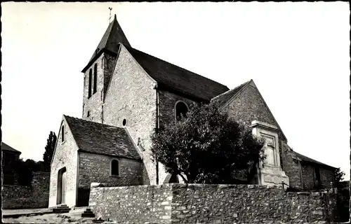 Ak Breuillet Essonne, Eglise Saint Pierre