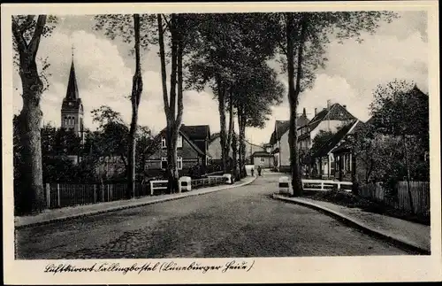 Ak Bad Fallingbostel Lüneburger Heide, Strassenansicht