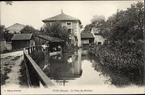 Ak Void Meuse, Le Pont des Moulins