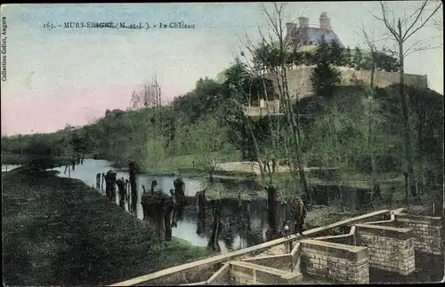 Ak Murs Erigné Maine et Loire, Chateau