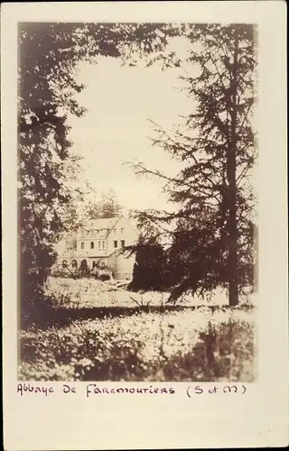 Foto Ak Faremouriers Seine et Marne, Abbaye