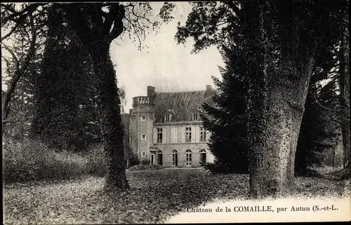 Ak Autun Saône et Loire, Château de la Comaille