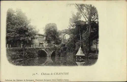Ak Chaintré Saône et Loire, Le Château