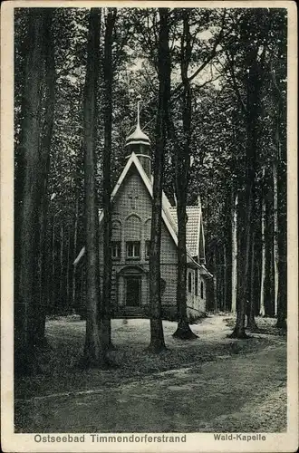 Ak Timmendorfer Strand in Ostholstein, Waldkapelle