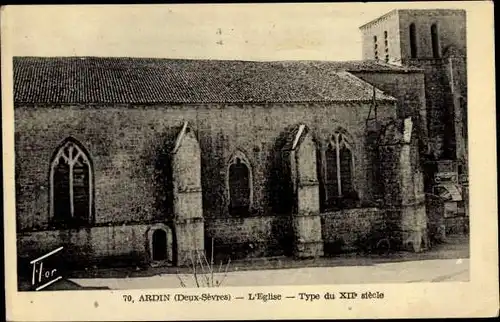 Ak Ardin Deux Sèvres, Eglise