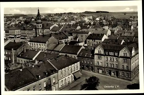 Ak Oelsitz in Sachsen, Totalansicht