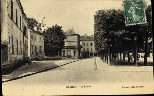 Foto Ak Sevran Seine Saint Denis, La Place