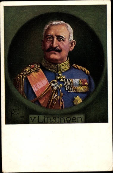 Künstler Ak Trübe, Maxim, Hermann Kövess von Kövesshaza, Portrait Nr