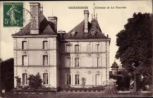 Ak Gueugnon Saône et Loire, Château de la Fourrier