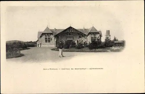 Ak Issy l'Évêque Saône et Loire, Château de Montrifaut, Dépendances